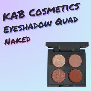 KAB Cosmetics Eyeshadow Quad in Naked